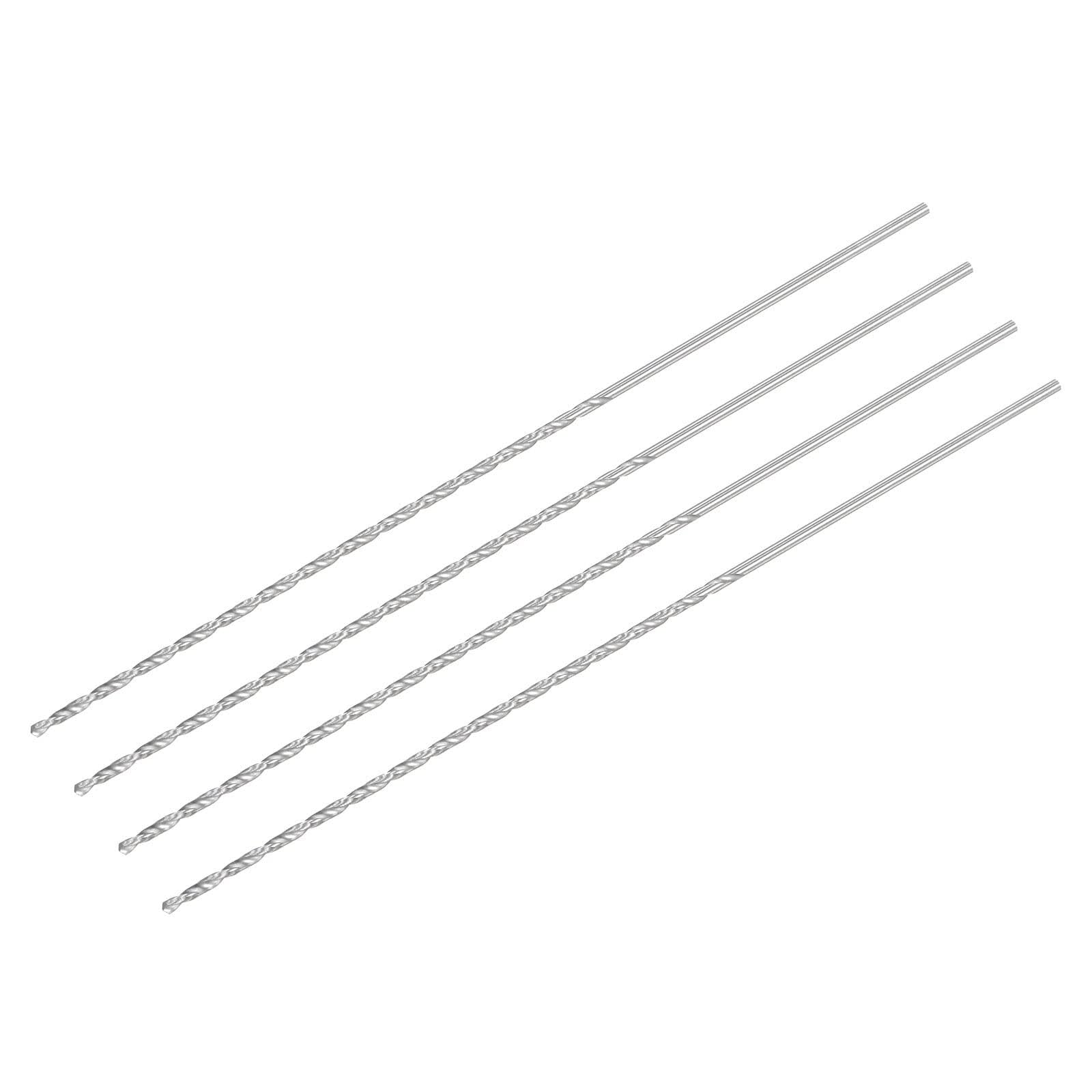 TA-VIGOR 4Pcs 2mm Extra Long Twist Drill Bits