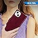 ZZXX for iPhone 14 Wallet Case with [RFID Blocking] Card Slot Kickstand Magnetic Closure Leather Flip Fold Protective Phone Case for iPhone 14 Case Wallet(Wine Red-6.1 inch)