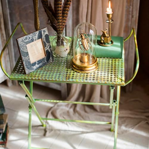Table d'appoint pliante pour jardin et terrasse | Table de bistrot résistante aux intempéries