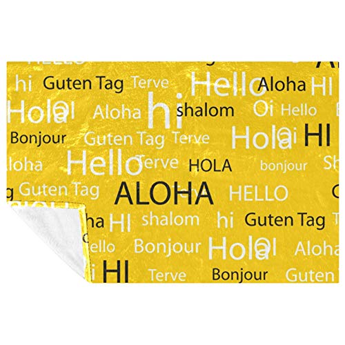Couverture douce et chaude de lit 150x100 cm | Hello Plaid de Maison - 2