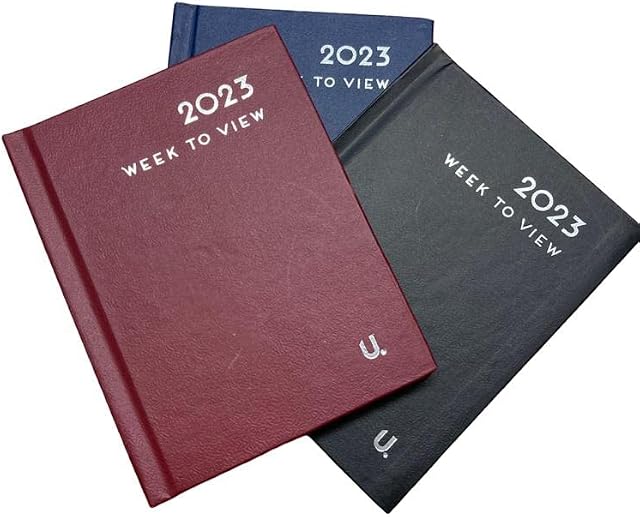 Mantraraj 2023 Pocket Small Week to View Diary 1 x Random Colour Supply