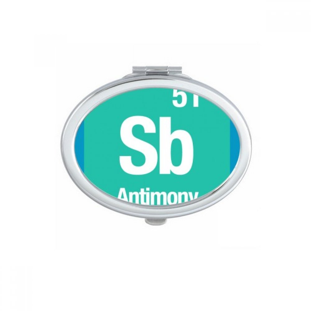 Miroir compact Sb Antimoine de maquillage de poche portable mignon fait main coloré