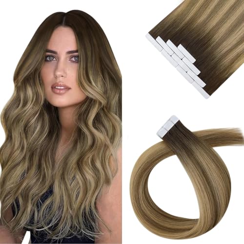 Sunny Hair Tape in Hair Extensions Human Hair 22 Inch