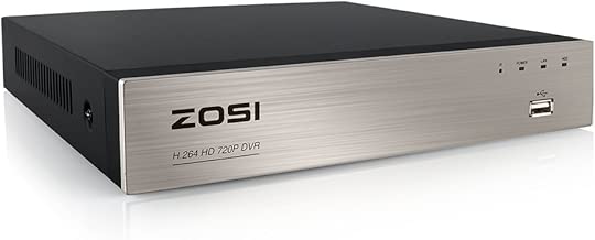 ZOSI 8Channel Surveillance Video Recorders 1080N/720P 4-in-1 HD-Tvi Standalone CCTV Security DVR System for 720P, 1080P Security Cameras, Easy Remote Access Motion Detection, No Hard Drive - coolthings.us