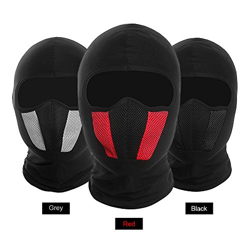 Tomshin Capa protetora facial à prova de vento à prova de poeira e capuz balaclava forro para ciclis