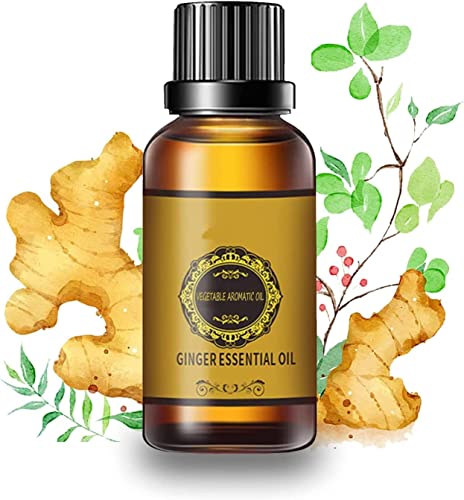 Image of Exomoon Belly Drainage Ginger Oil,Tummy Ginger Drainage Massage, Oil 30ml