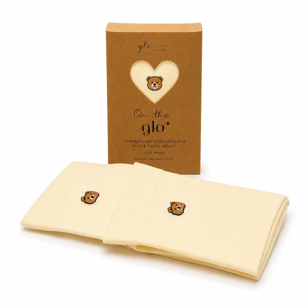 glomama �On The Glo� Compression Stockings for Pregnancy | 20-30mmhg compression | Class/Grade 2 | Swell Relief in Pregnancy | Compression Socks for Pregnancy-picture-16