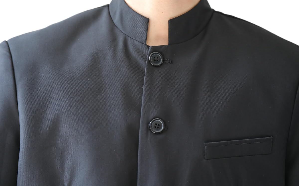 Men's Chinese Casual Suit Front Button Blazer Jackets Business Sport Coats Chinese Traditional Uniform - Image 4