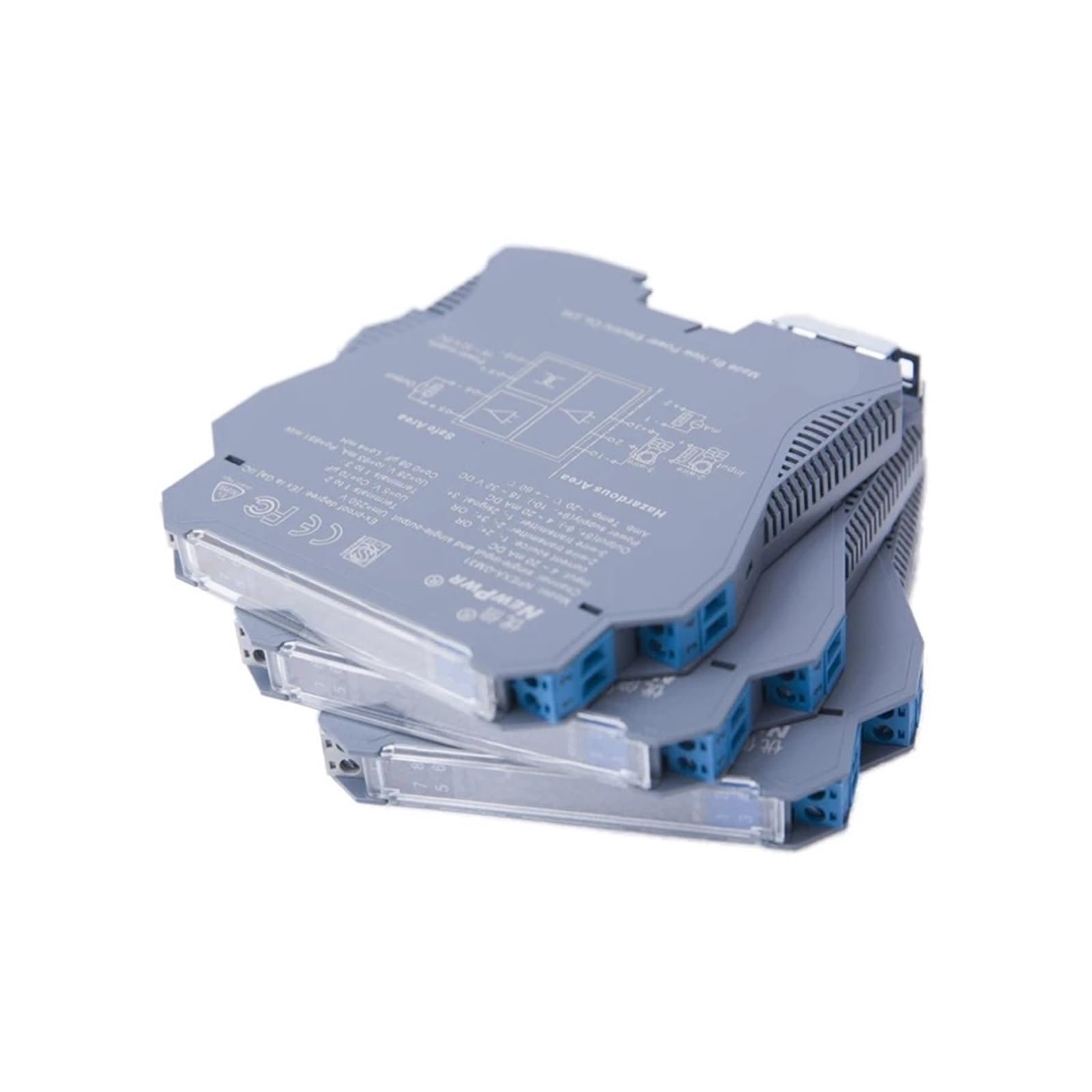 1 pz. Collettore di Segnale a 4 canali 0-20mA 0-10V DC Isolatore di Segnale analogico(2 in 2 out)
