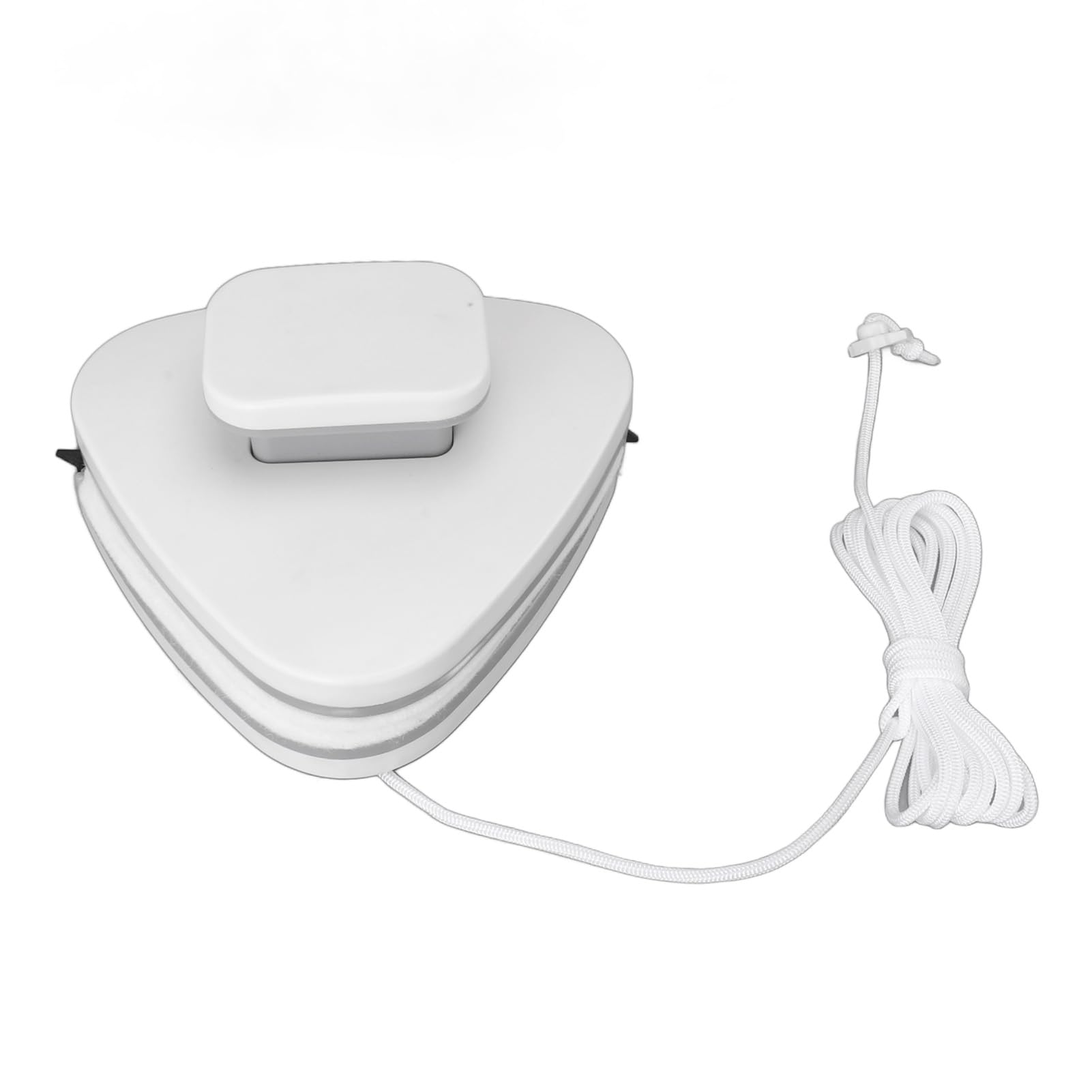 Cocoarm Limpiador de Vidrio de Doble Cara, Herramienta de Limpieza de Ventanas Magnética con Imanes de Neodimio ABS Esponja de Silicona, Limpiador de Ventanas Triangular para de Oficina en el Hogar,