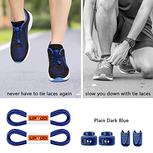 Image of UpUGo Elastic Shoe Laces, No Tie Shoe Laces Tieless for Kids, Adults, Elderly, One Size Fit All