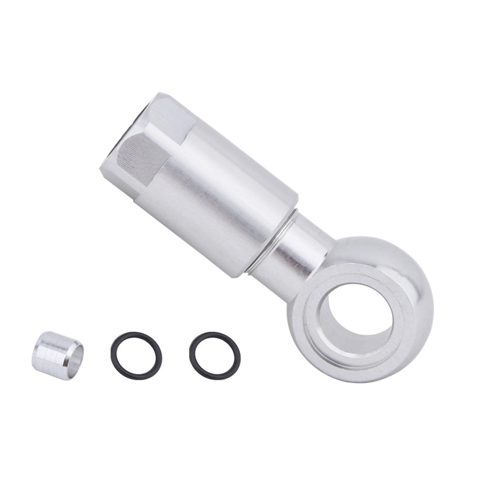 Woedpez Silver Aluminum Alloys Olivary Head Bike Brake Cable Olivary Head Cycling Accessories For Hydraulic Brake Mountain Bicycles Component