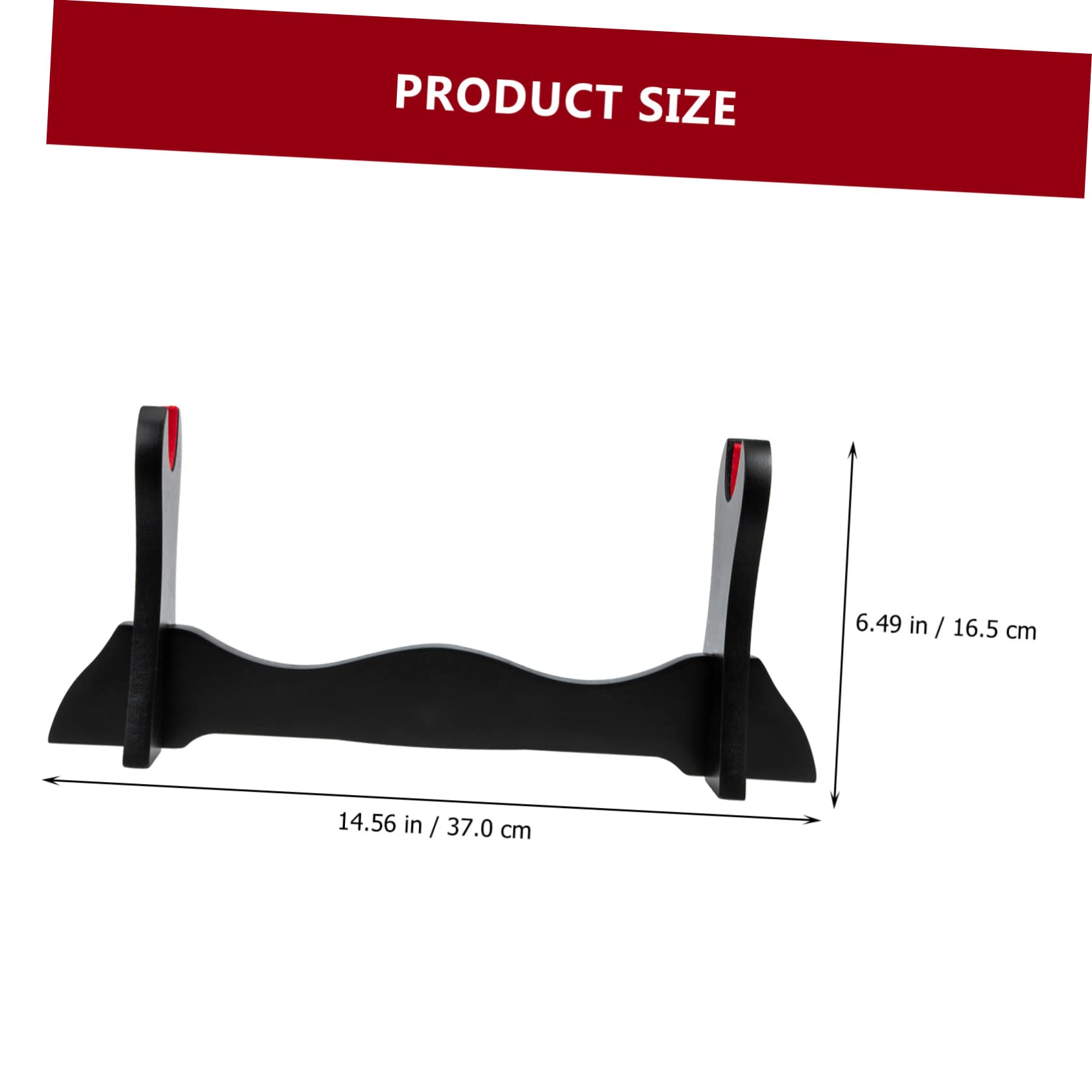 POPETPOP Flute Holder Wooden Storage Rack Display Rack Organizer Home Decor Stand