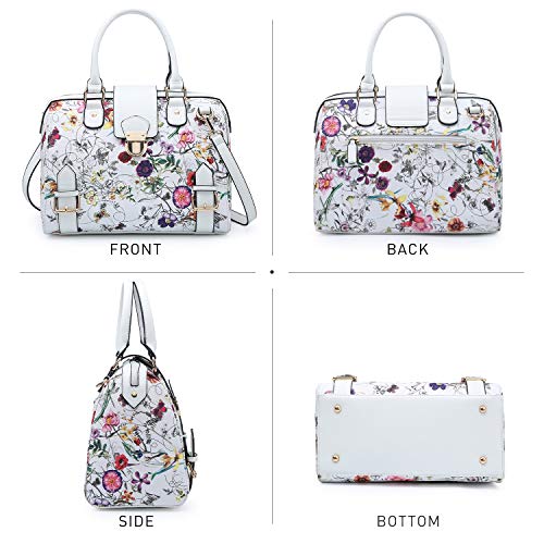 Bolso Satchel Barrel para Mujer de Cuero Vegano miniatura 3
