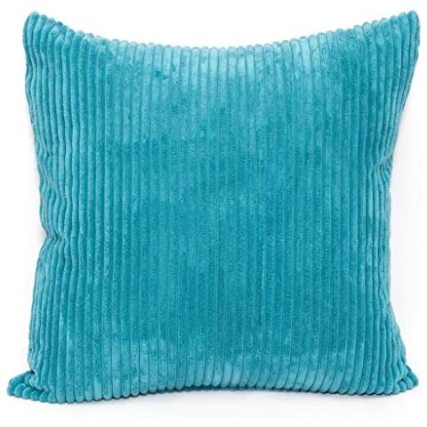 CB Home 24in Soft Chenille Stripe Cushion Cover