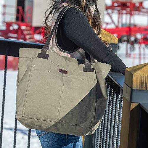 Stormy Kromer Dockside Tote, Heavy Duty Shoulder Bag 20" L x 5" W x 15" H3