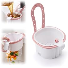Cactus Kitchen Sink Strainer Basket, Press Self-Cleaning Design Pink | Anti-Clogging,Adjustable Automatic Dumping Waste Filter for Kitchen Food Scraps, Fruit & Vegetable Washing