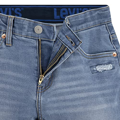 Levi's Jeans 502 Regular Taper Fit Performance para Meninos, Estilo livre, 18 Years