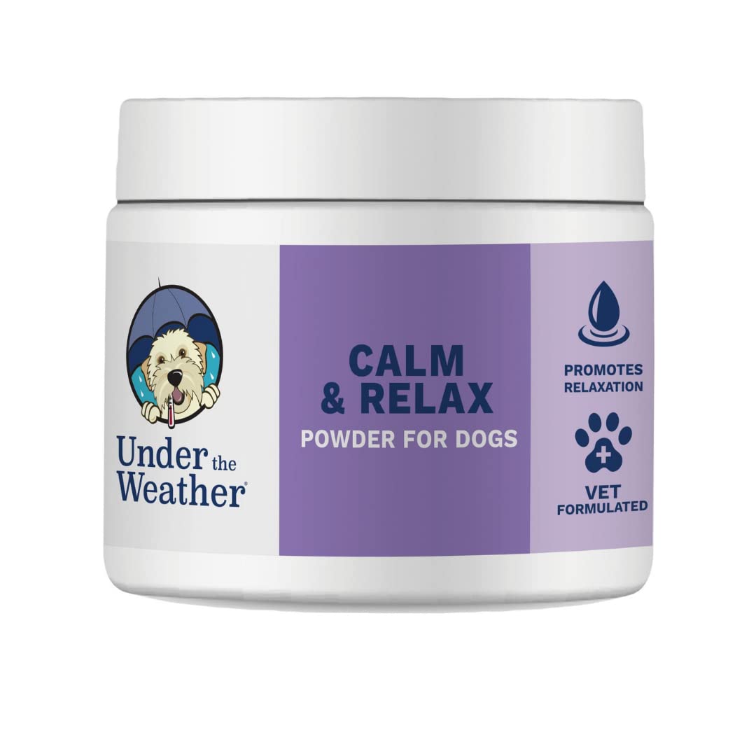 Under The Weather Calming Powder for Dogs | Vet Formulated All-Natural Calming Supplement for Dogs | Help Reduce Stress & Anxiety for Dogs | 120 Servings - image 2