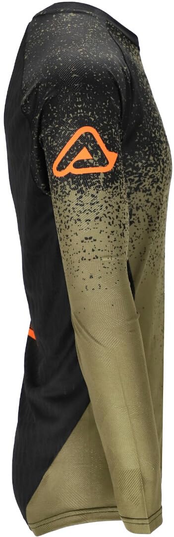 Acerbis X-Duro 2.0 Maglia Motocross, verde militare, M