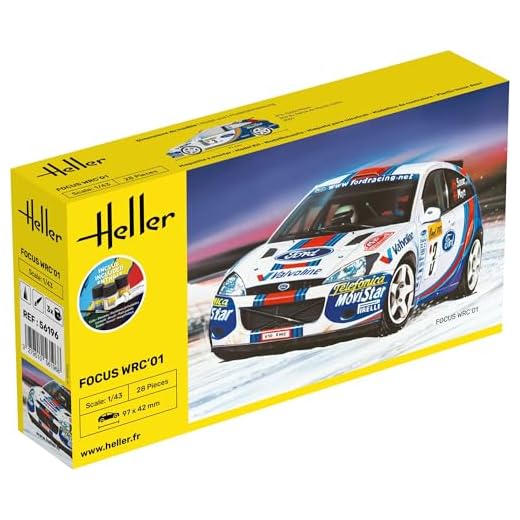 Heller - 1/43 Starter Kit Focus WRC '01 (6/23) *