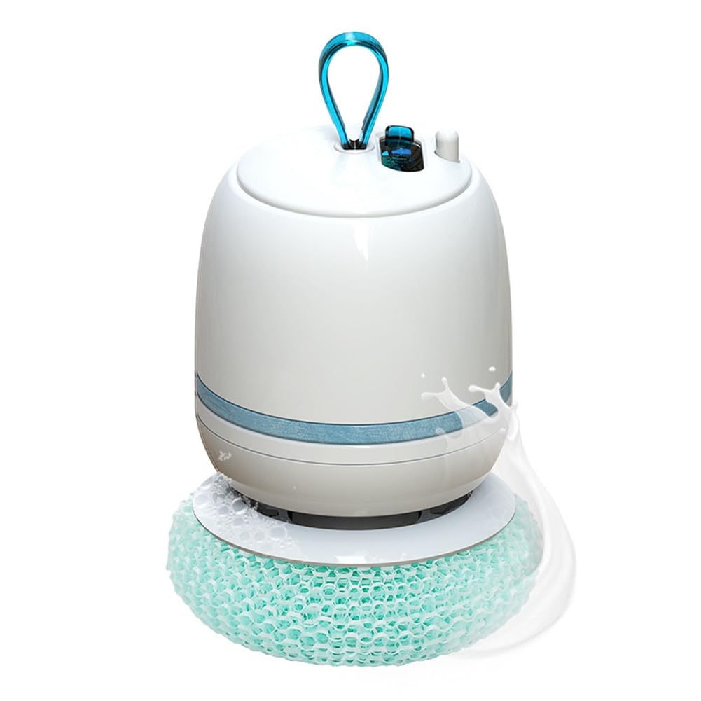 Vjsujehgy Electric Cleaning Decontamination Dishwashing Ball Eco-Friendly Magic Cleaning Balls USB Rechargeable Mini Dishwasher A