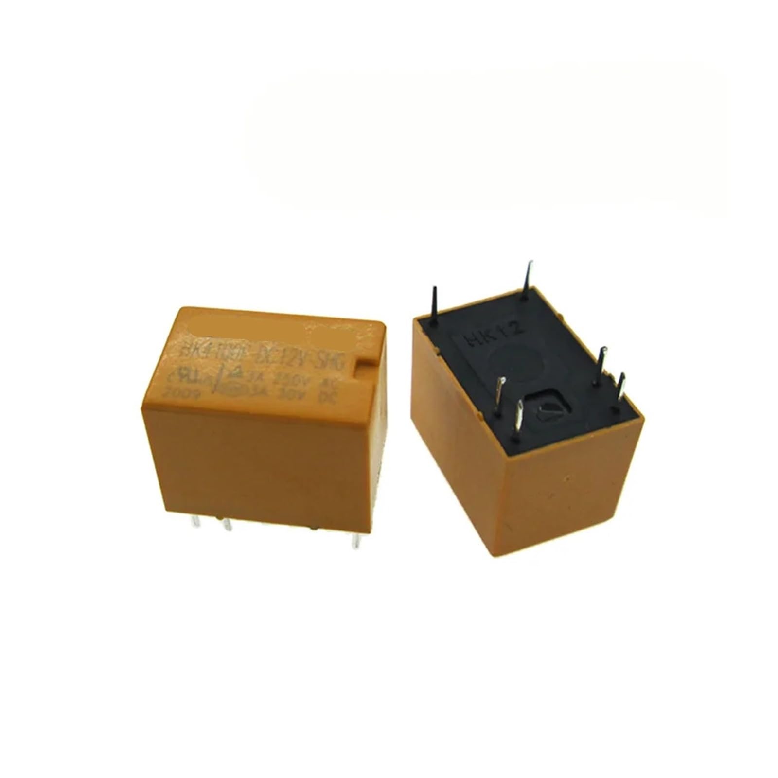 AQHYEBNSR 12V Relay HK4100F-DC12V-SHG HK4100F-12VDC-SHG HK4100FDC12VSHG DC12V 12VDC 3A 250VAC 6PIN(100PCS)