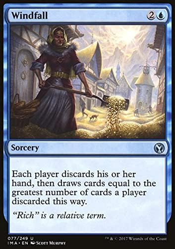 MTG Magic: The Gathering - Windfall (77) Iconic Masters IMA