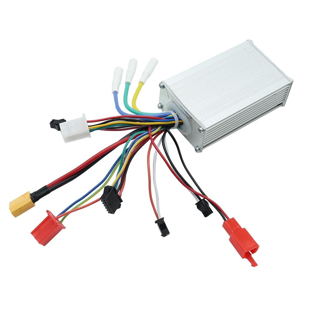 Hulajnoga elektryczna, bezszczotkowy kontroler silnika, przełącznik przyspieszenia do skutera elektrycznego i roweru elektrycznego 36 V, 48 V, 450 W, bezszczotkowy kontroler silnika