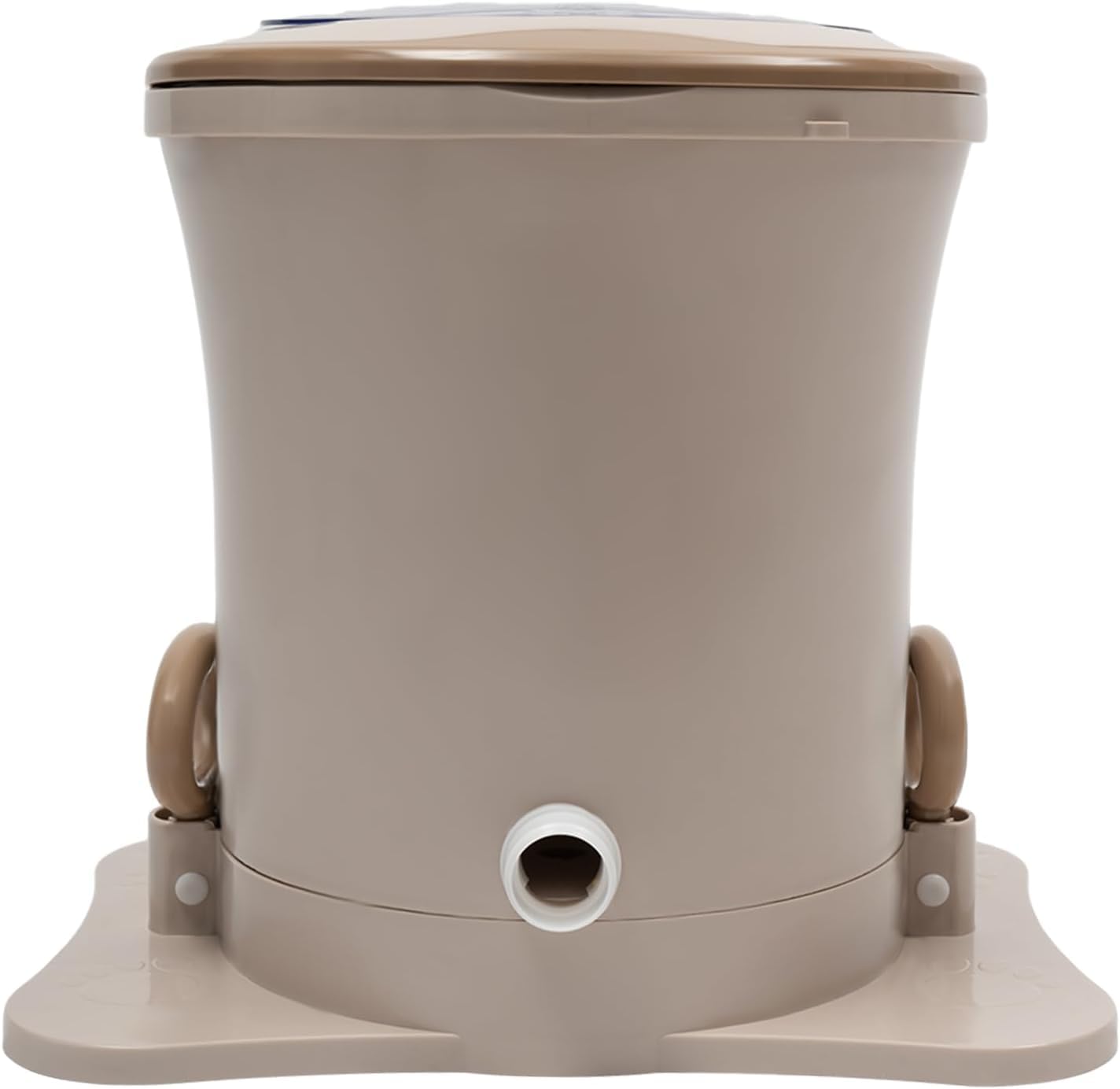 Mini Lavatrice/asciugatrice Manuale Portatile, Azionabile A Pedale, Compatta, Non Elettrica, con Funzione Centrifuga, Ideale per Vestiti per Bambini, Biancheria Intima E Apricot