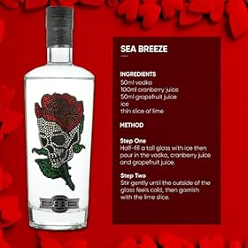 Indulge in Elegance: Buy Crystal Rose Skull Vodka, Distilled to Perfection – A Unique Gift for All, 70 cl – Bohemian Brands