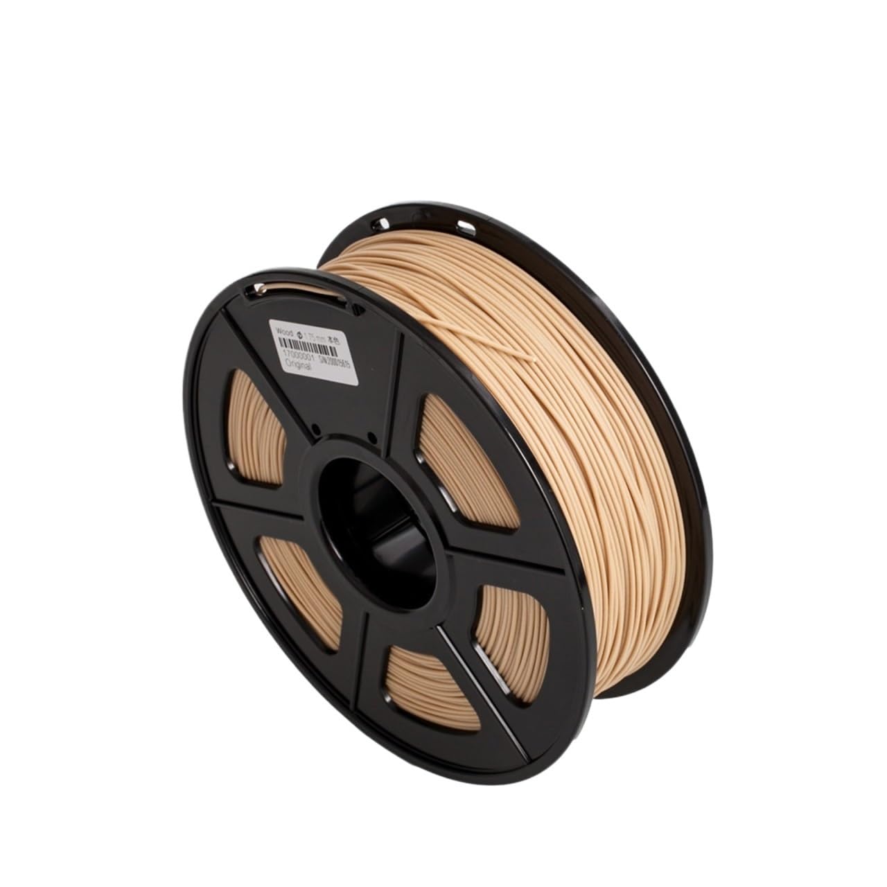 3D Drucker Filament, HOLZ 1 kg PLA-Filament, 1,75 mm, keine Blasen, keine Knoten, biologisch abbaubarer Druck, Ornament, Baum, Kunstwerk, Holz, realistisch