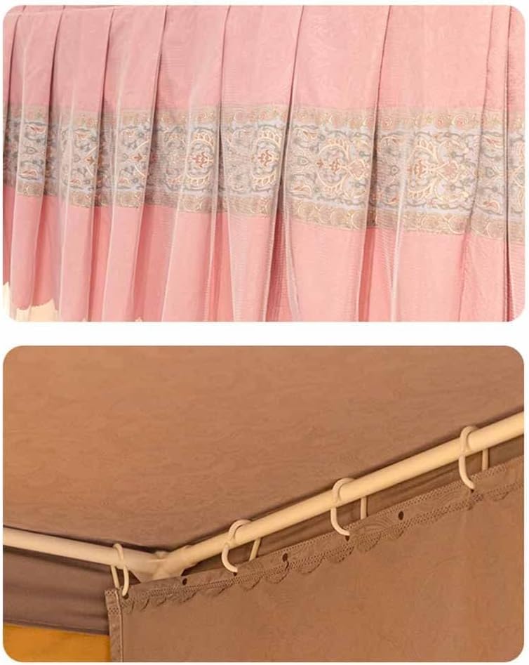 Evita luz y mosquitos con mosquitera para cama y dosel de dormitorio Style 2 7