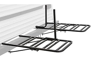 Elevate Outdoor RV or Camper Trailer Bumper Bike Rack for 1-4 Bicycles