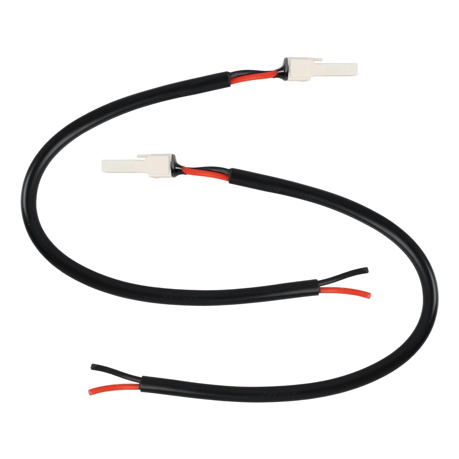 2 piezas cables de alimentación reforzados con conector para luz trasera y freno, compatible con patinete eléctrico Xiaomi M365, Pro, 1S, cable de batería repuesto para guardabarros