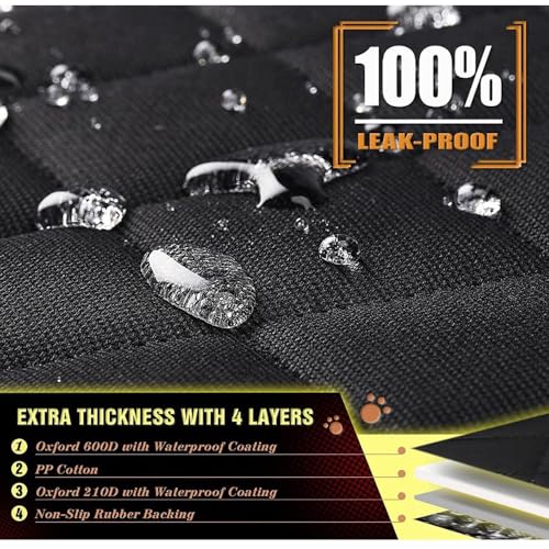 Tapis de coffre chien Mazda Axela anti-griffures protection contre poils - 8