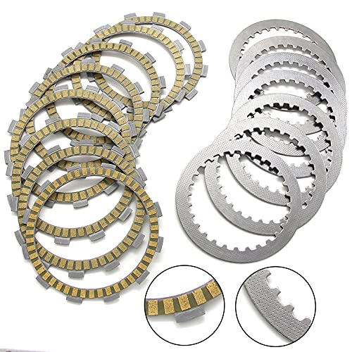 Kit disques d'embrayage moto pour Suzuki GSX600 GSF650 et GSX750 - 5