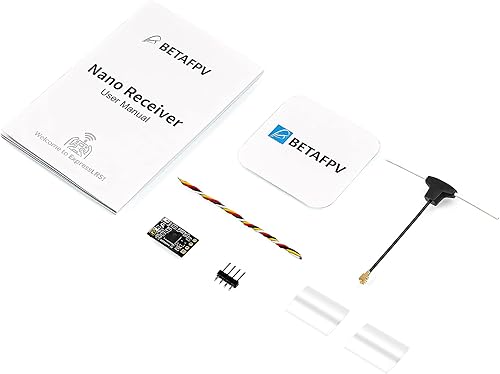Miniatura 7 de BETAFPV ExpressLRS OpenTX Mini Nano Receptor Alto Frecuencia de Actualización Rendimiento de Largo Alcance para FPV Racing Drone