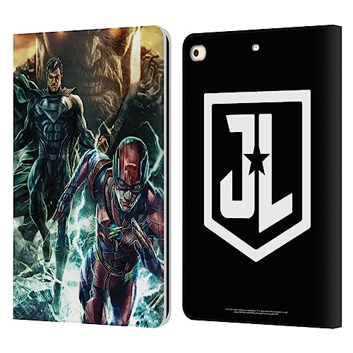 Housse cuir iPad 9.7 évite l'écran brisé design Flash Superman Snyder Cut