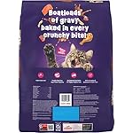 Purina Friskies Dry Cat Food Gravy Swirl'd With Flavors of Chicken, Salmon and Gravy - 16 lb. Bag - Image 3