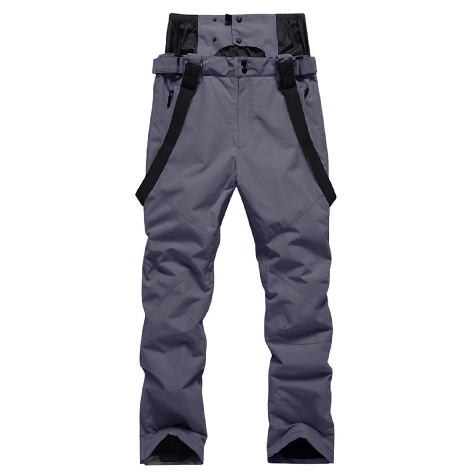 Pantalones térmicos de esquí para mujer, pantalones de nieve a prueba de nieve, pantalones de esquí cómodos, pantalones de esquí, pantalones de snowboard gruesos, traje de esquí térmico, color sólido,
