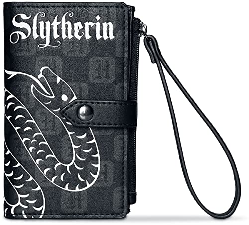 Harry Potter Purse Wizards Unite Slytherin Logo Official Black