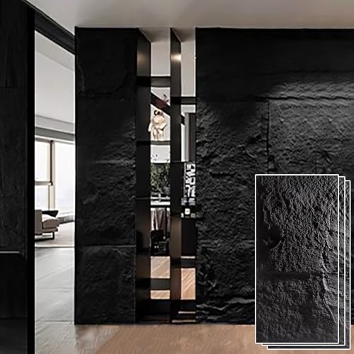 Kit de Revestimiento de Pared Decorativo 3D, Revestimiento de Pared de Piedra de PU para hogar, Pasillo, Cocina, Restaurante y Bar.