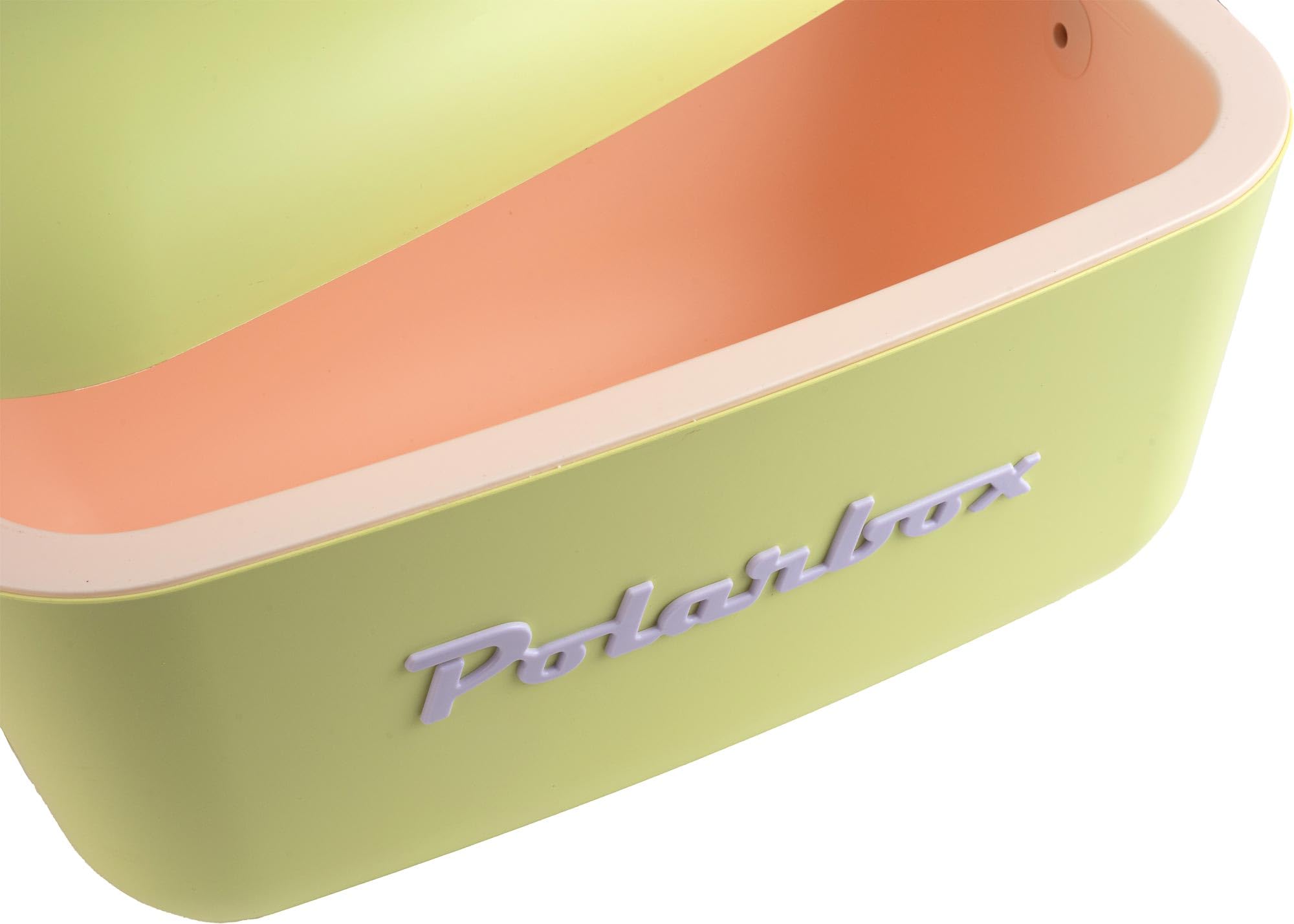 Polarbox Nevera CoolerBag 20L Verde Lima - Pop con Asa Malva