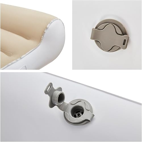 Miniatura 7 de Cama inflable de viaje para bebé, cama inflable de avión para niños pequeños, asiento de coche para perro, cama de avión de viaje para bebé, cama de