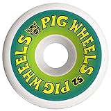 PIG WHEELS Pig Wordmark Skateboard-Räder, 52 mm