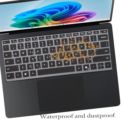 2 piezas protector de teclado para Microsoft Surface Laptop 7 13.8 y 15 pulgadas miniatura 3