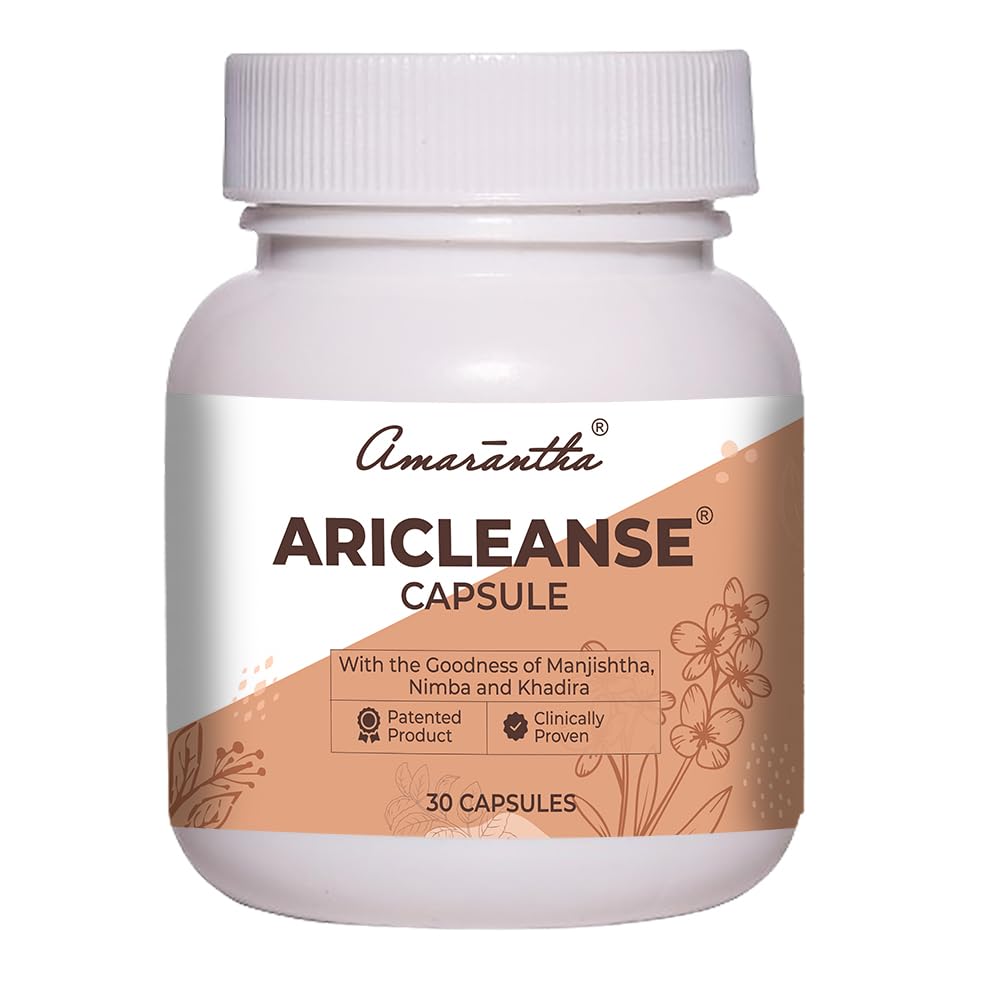 Aricleanse Capsule (30 Capsules) | Ayurvedic formulation to support skin health and acne care