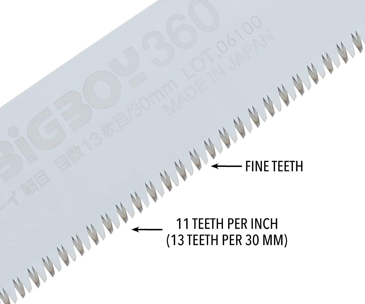 Silky Professional BIGBOY Folding Saw 360mm Fine Teeth (352-36)