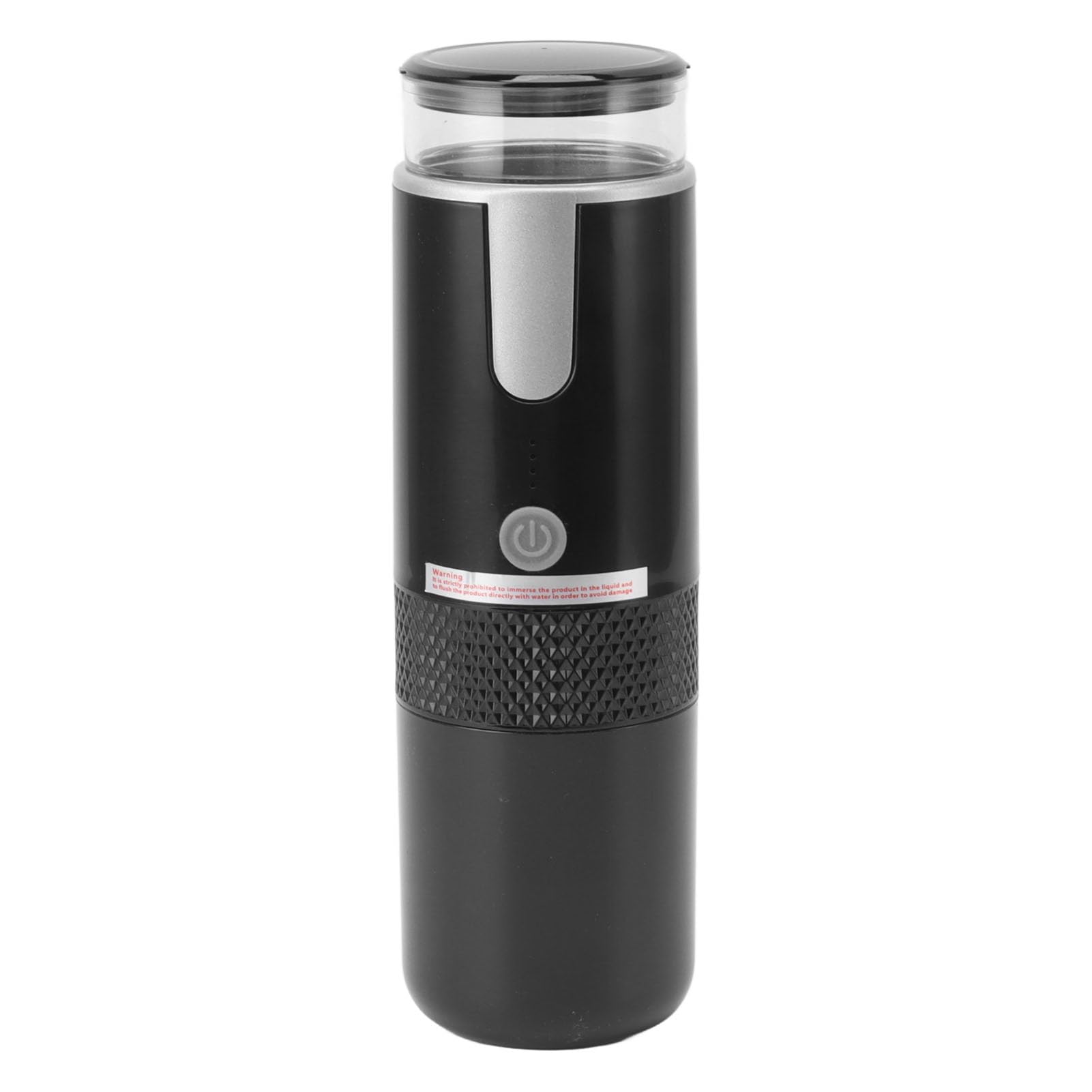 Fockety Cafetera Espresso Portátil, Cafetera de Viaje Compatible con Cápsulas K Cup y Café Molido, Batería 1200mah, Cafetera Monodosis para Camping RV Senderismo Oficina